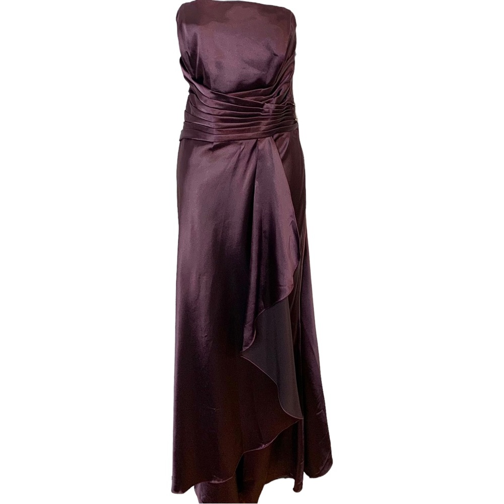 CINDERELLA DIVINE Strapless Full Length Formal Dress Sz 4X
